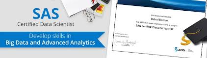 certified data scientist: SAS Certified Data Scientist
